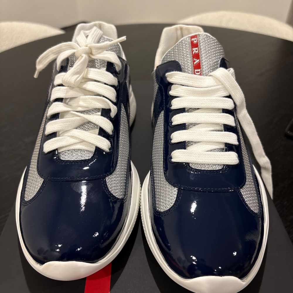 Prada America's Cup biker fabric sneakers - Picture 6 of 8